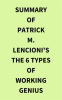 Summary_of_Patrick_M__Lencioni_s_The_6_Types_of_Working_Genius